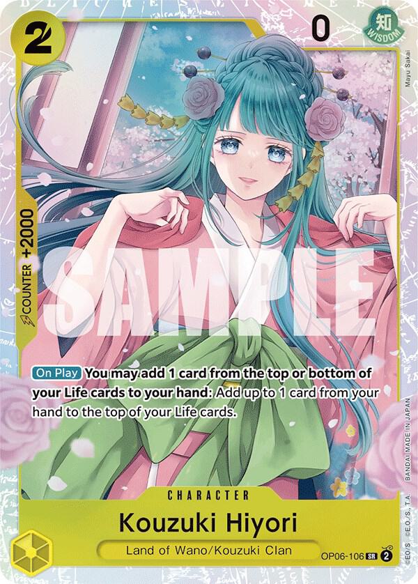 Kouzuki Hiyori (OP06-106) [Wings of the Captain] | Jack's On Queen