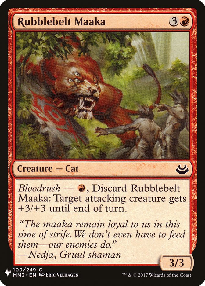 Rubblebelt Maaka [Mystery Booster] | Jack's On Queen