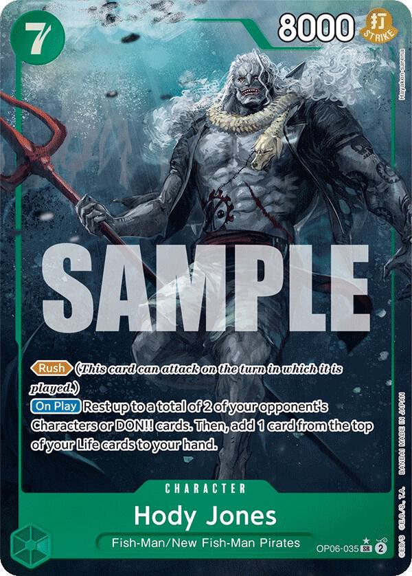 Hody Jones (035) (Alternate Art) (OP06-035) [Wings of the Captain] | Jack's On Queen