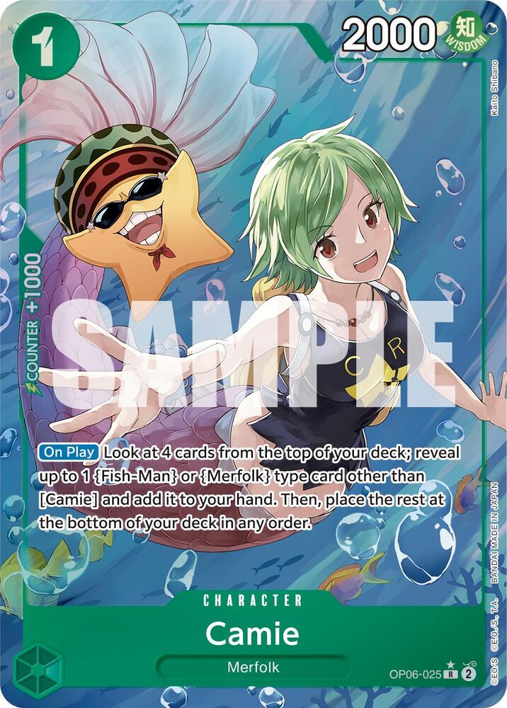 Camie (Alternate Art) (OP06-025) [Wings of the Captain] | Jack's On Queen