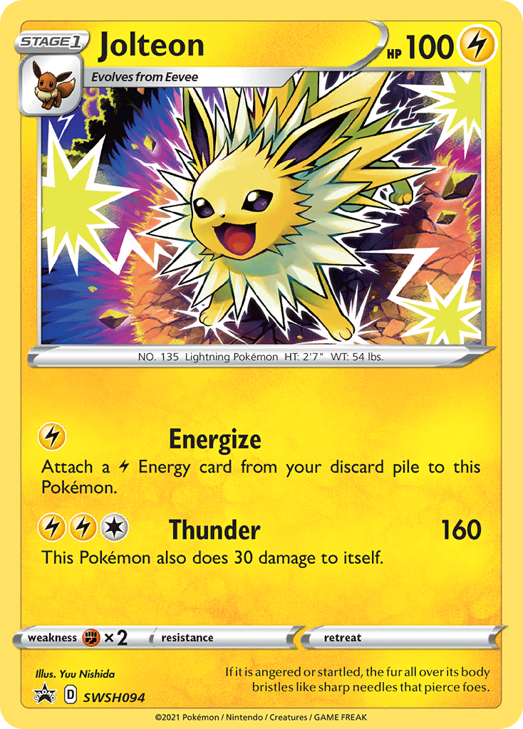 Jolteon (SWSH094) [Sword & Shield: Black Star Promos] | Jack's On Queen