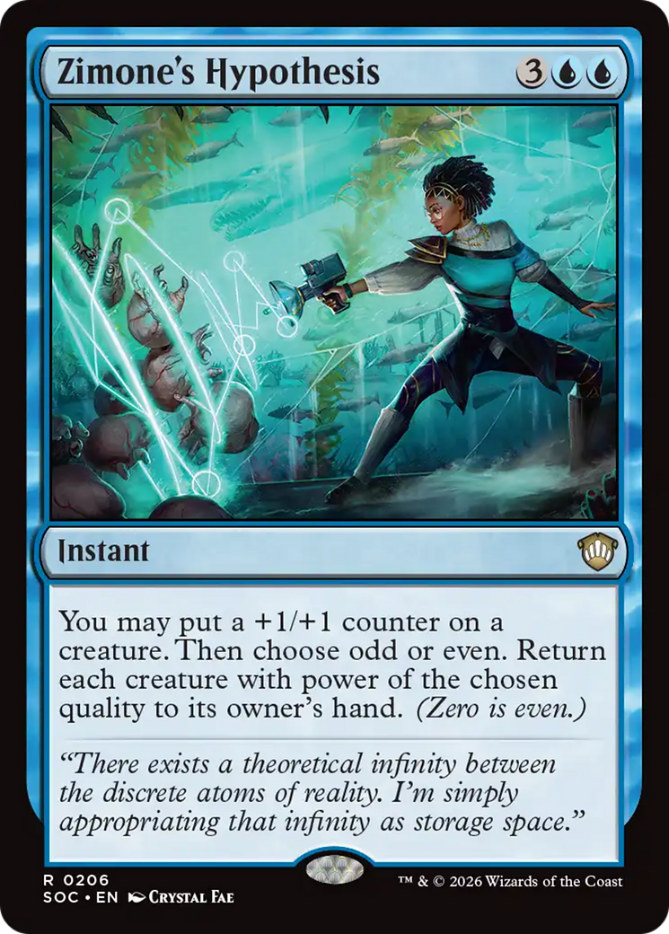 Zimone's Hypothesis [Secrets of Strixhaven Commander] | Jack's On Queen