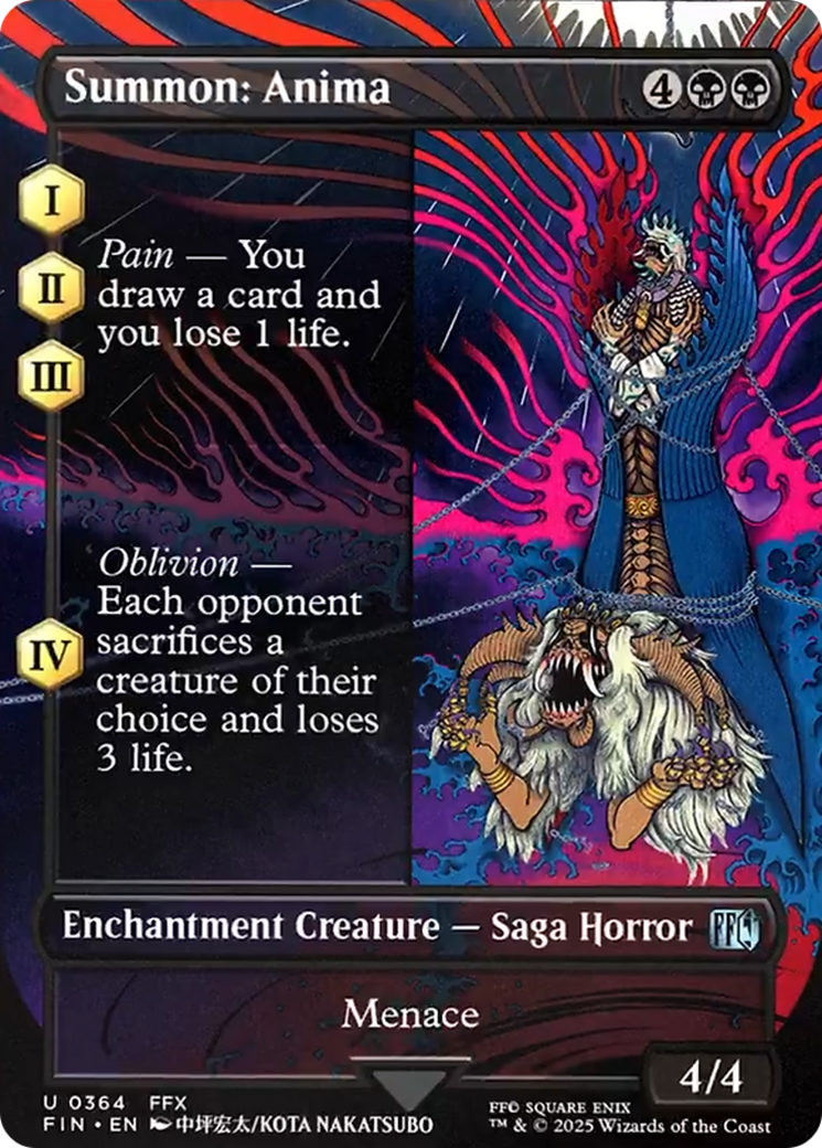 Summon: Anima (Borderless) [FINAL FANTASY] | Jack's On Queen