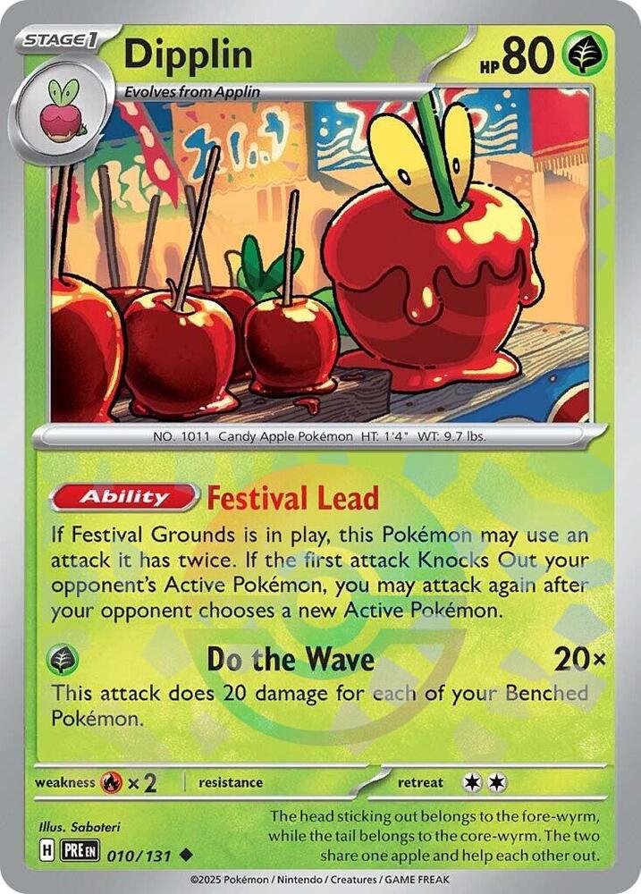 Dipplin (010/131) (Poke Ball Pattern) [Scarlet & Violet: Prismatic Evolutions] | Jack's On Queen