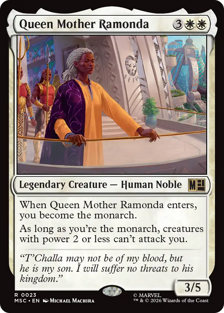 Queen Mother Ramonda (Surge Foil) [Marvel Super Heroes Commander] | Jack's On Queen
