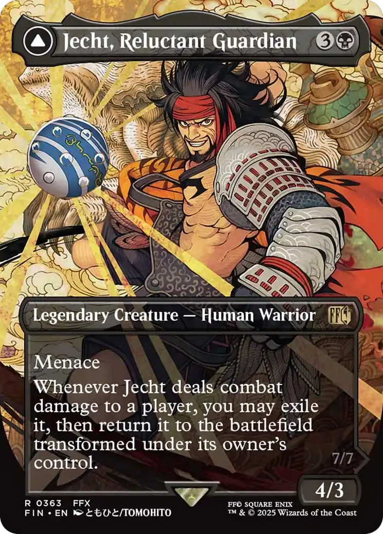 Jecht, Reluctant Guardian // Braska's Final Aeon (Borderless) [FINAL FANTASY] | Jack's On Queen