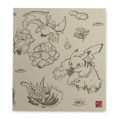 D-Ring Binder - Pikachu (Scroll Painting Style) | Jack's On Queen