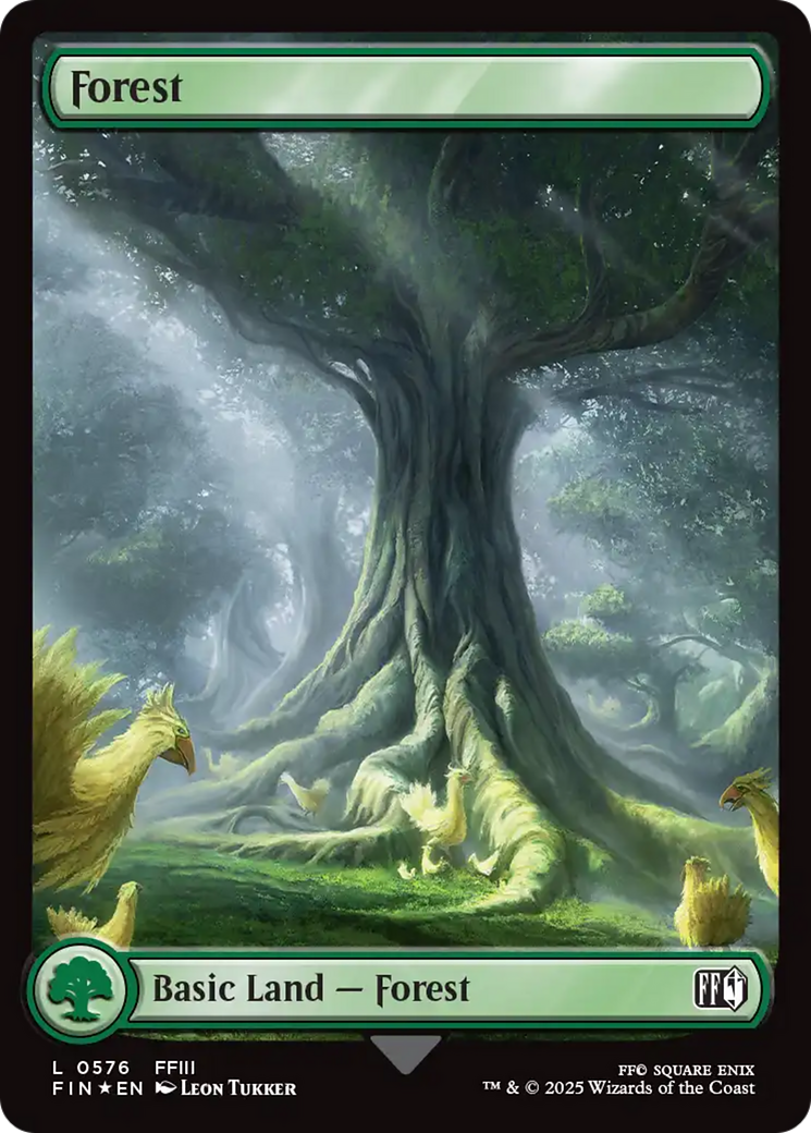 Forest (0576) (Surge Foil) [FINAL FANTASY] | Jack's On Queen