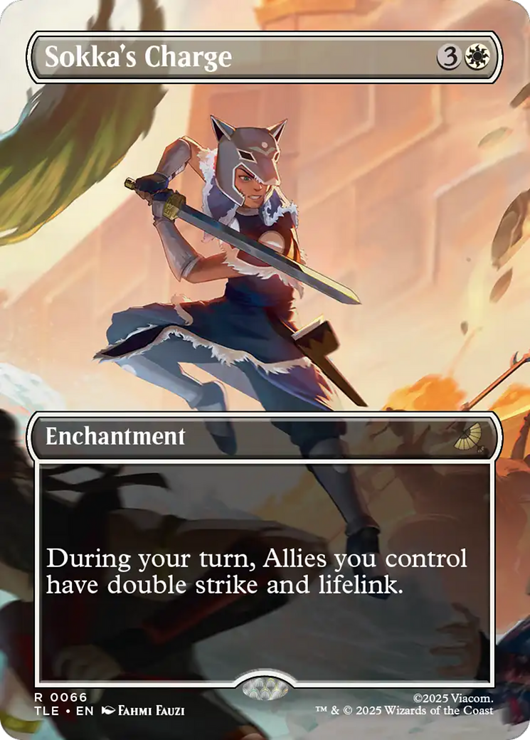 Sokka's Charge (Borderless) [Avatar: The Last Airbender: Eternal-Legal] | Jack's On Queen