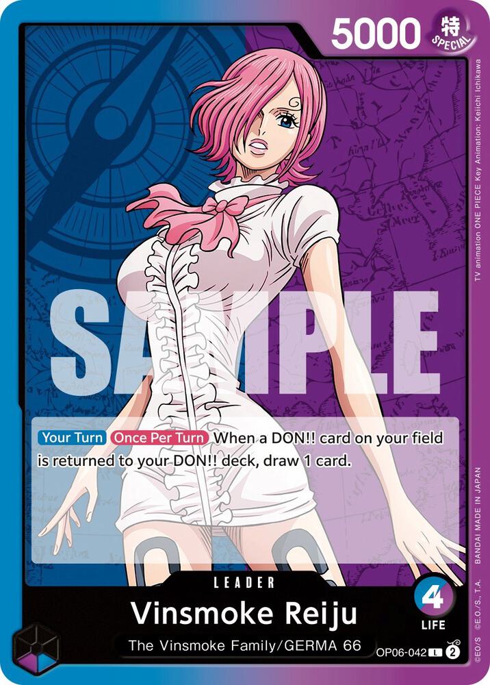 Vinsmoke Reiju (042) (OP06-042) [Wings of the Captain] | Jack's On Queen