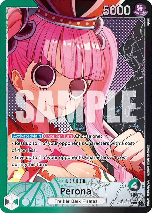 Perona (021) (Alternate Art) (OP06-021) [Wings of the Captain] | Jack's On Queen