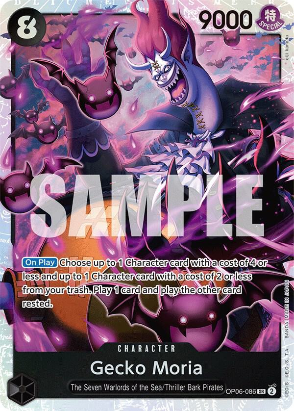 Gecko Moria (086) (OP06-086) [Wings of the Captain] | Jack's On Queen
