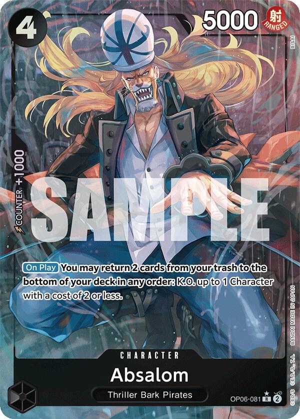 Absalom (Alternate Art) (OP06-081) [Wings of the Captain] | Jack's On Queen