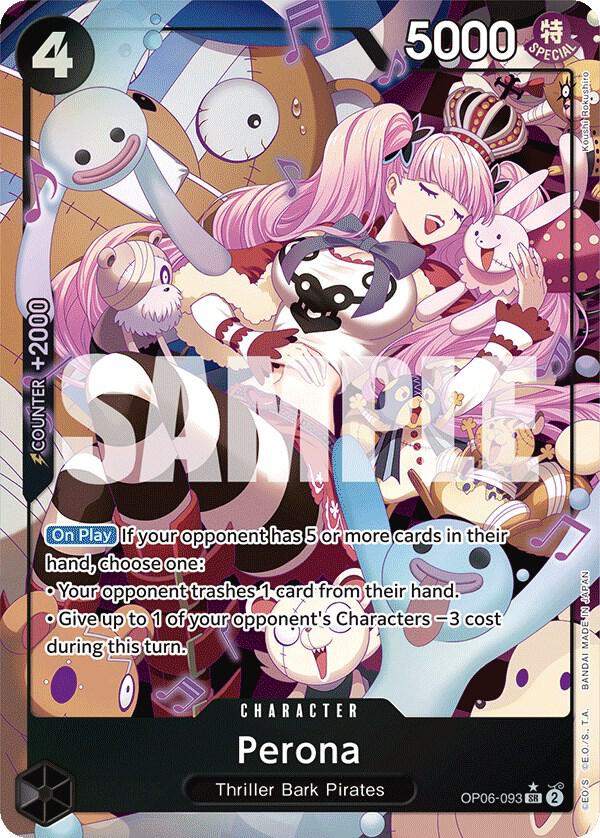 Perona (093) (Alternate Art) (OP06-093) [Wings of the Captain] | Jack's On Queen