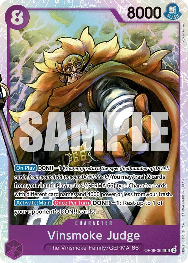 Vinsmoke Judge (OP06-062) [Wings of the Captain] | Jack's On Queen