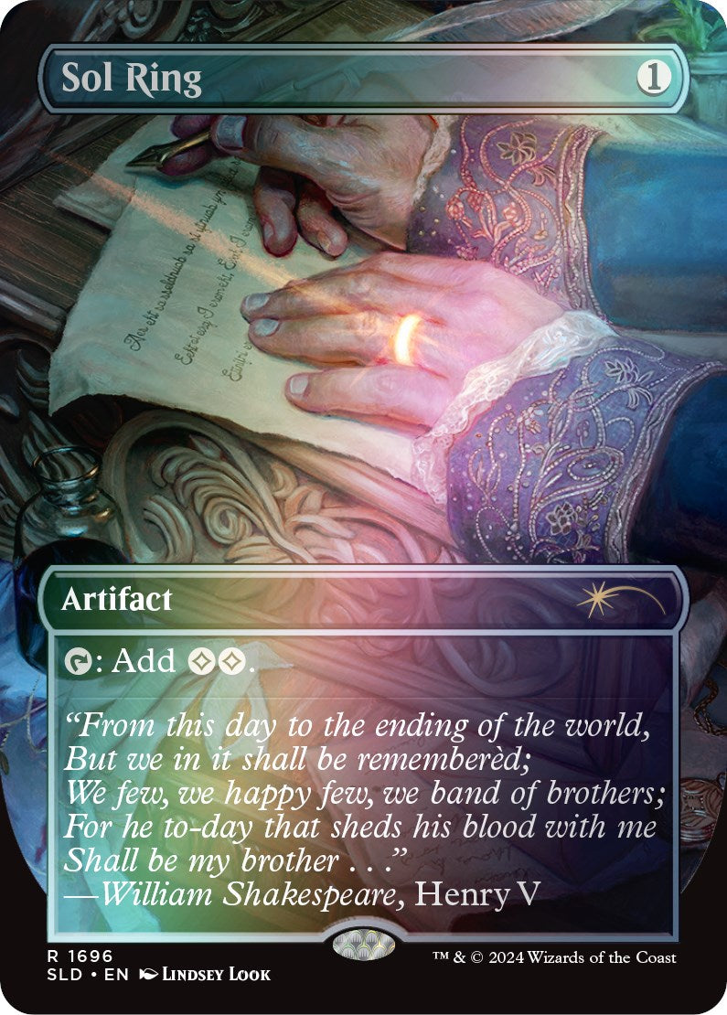 Sol Ring (1696) (Rainbow Foil) [Secret Lair: Sheldon's Spellbook] | Jack's On Queen