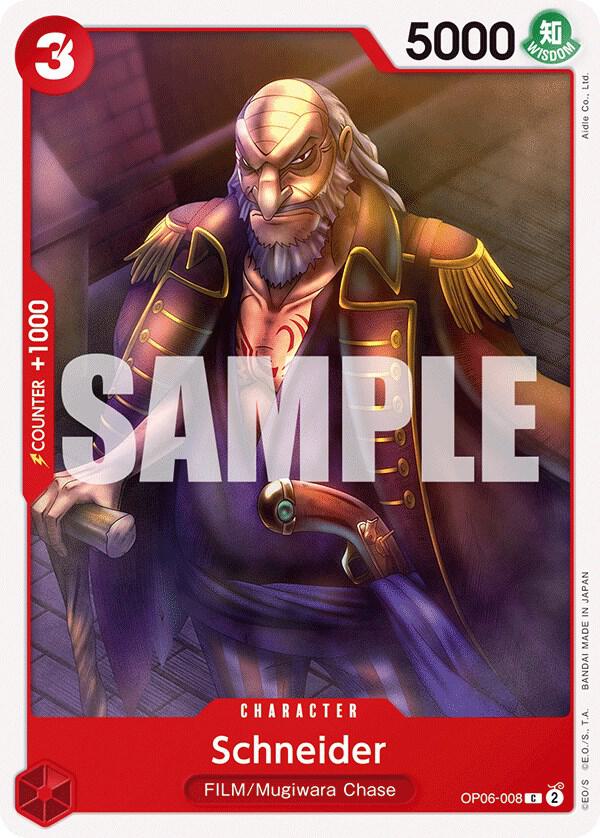Schneider (OP06-008) [Wings of the Captain] | Jack's On Queen