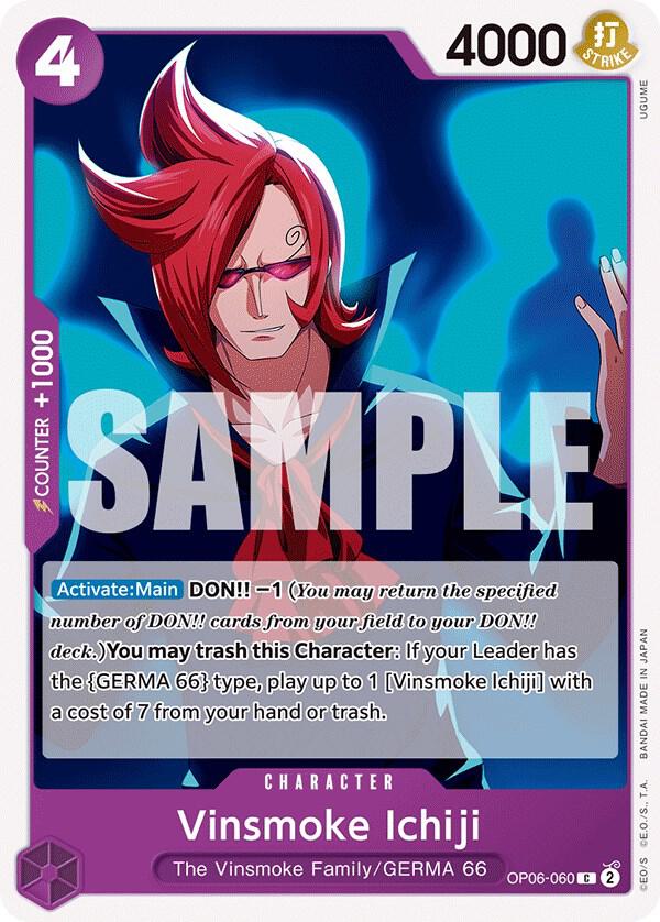 Vinsmoke Ichiji (060) (OP06-060) [Wings of the Captain] | Jack's On Queen