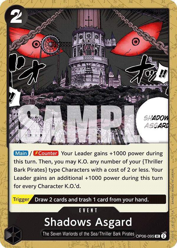 Shadows Asgard (OP06-095) [Wings of the Captain] | Jack's On Queen