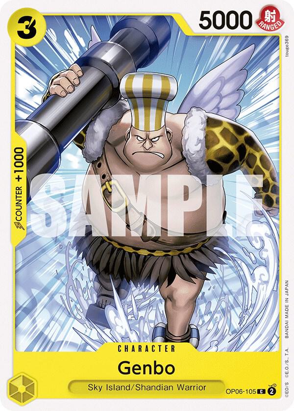Genbo (OP06-105) [Wings of the Captain] | Jack's On Queen