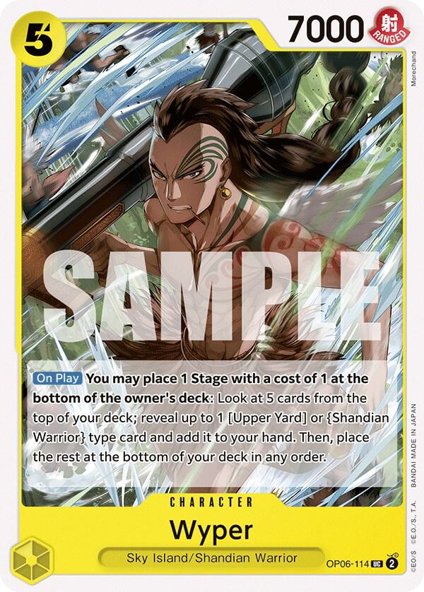 Wyper (OP06-114) [Wings of the Captain] | Jack's On Queen