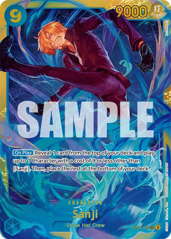 Sanji (OP06-119) [Wings of the Captain] | Jack's On Queen