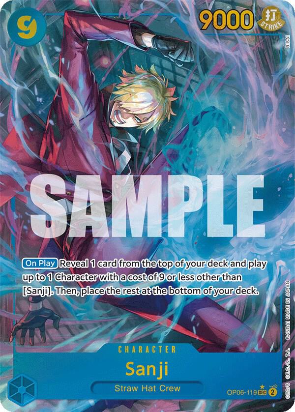 Sanji (Alternate Art) (OP06-119) [Wings of the Captain] | Jack's On Queen