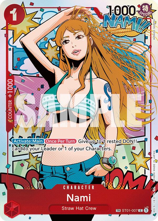 Nami (TR) (ST01-007) [Wings of the Captain] | Jack's On Queen