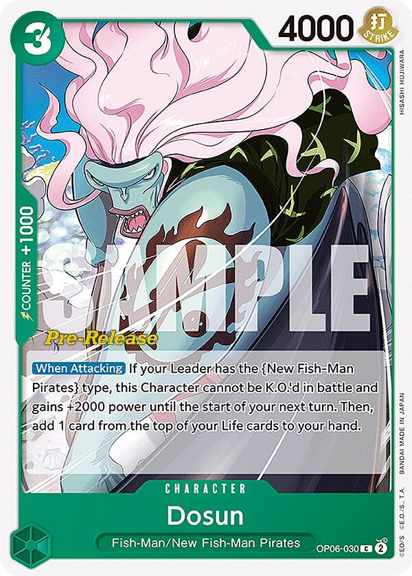 Dosun (OP06-030) [Wings of the Captain Pre-Release Cards] | Jack's On Queen