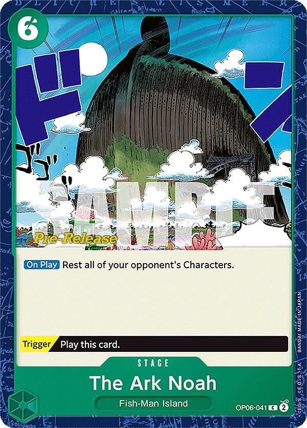 The Ark Noah (OP06-041) [Wings of the Captain Pre-Release Cards] | Jack's On Queen