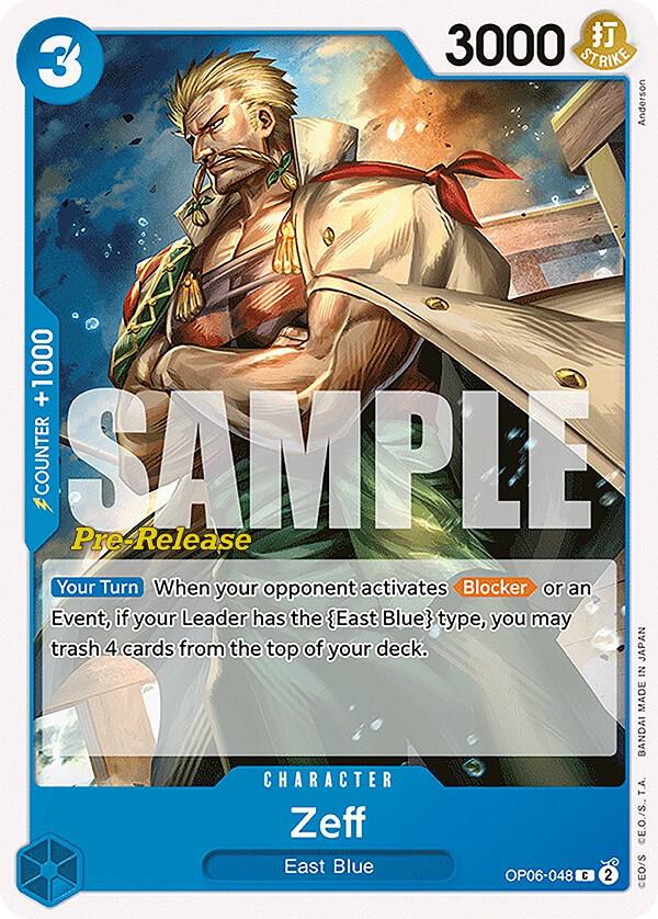 Zeff (OP06-048) [Wings of the Captain Pre-Release Cards] | Jack's On Queen