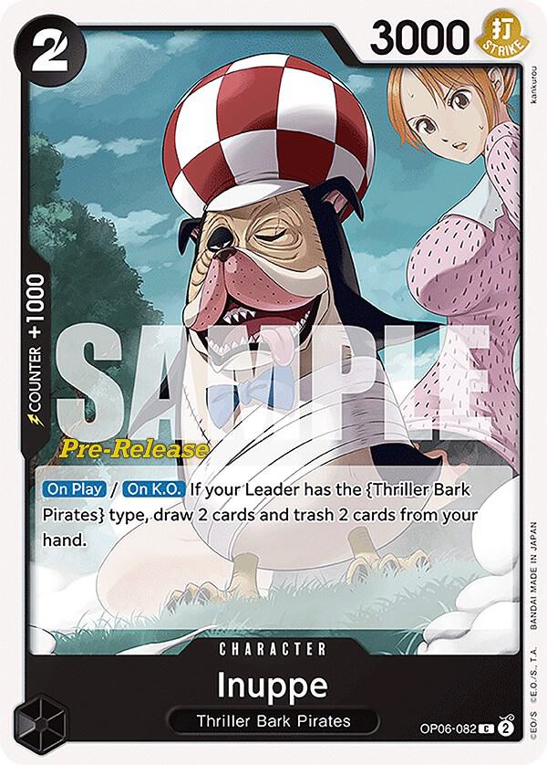 Inuppe (OP06-082) [Wings of the Captain Pre-Release Cards] | Jack's On Queen