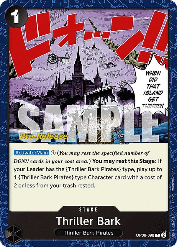 Thriller Bark (OP06-098) [Wings of the Captain Pre-Release Cards] | Jack's On Queen