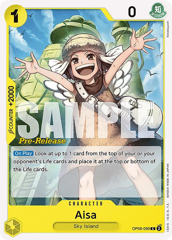 Aisa (OP06-099) [Wings of the Captain Pre-Release Cards] | Jack's On Queen