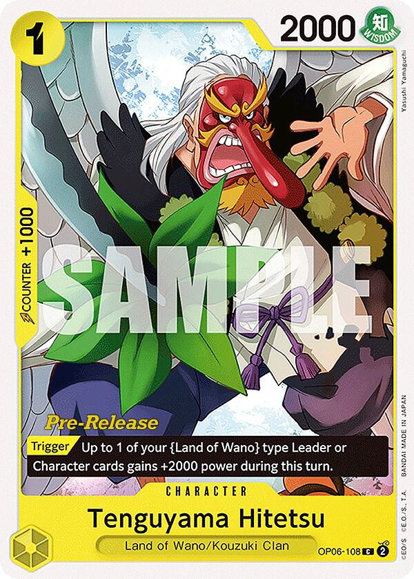 Tenguyama Hitetsu (OP06-108) [Wings of the Captain Pre-Release Cards] | Jack's On Queen