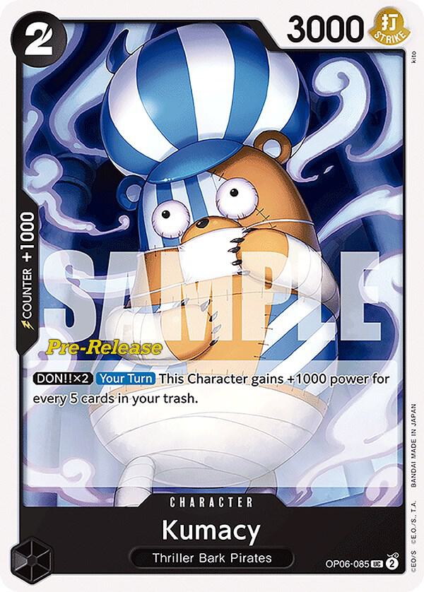 Kumacy (OP06-085) [Wings of the Captain Pre-Release Cards] | Jack's On Queen