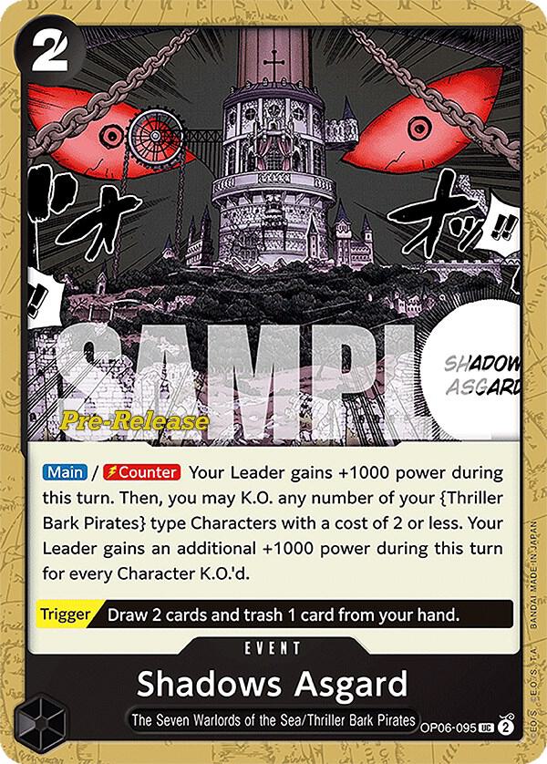 Shadows Asgard (OP06-095) [Wings of the Captain Pre-Release Cards] | Jack's On Queen