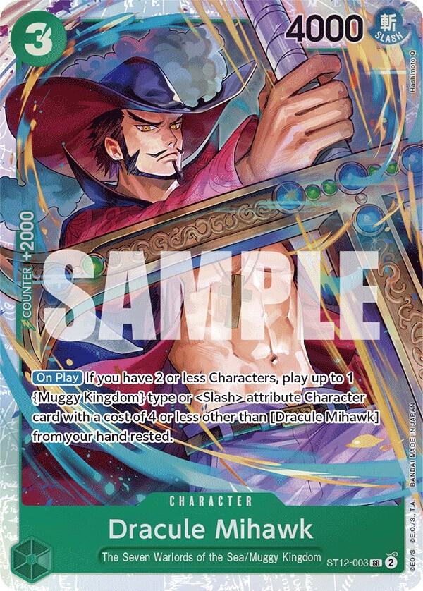 Dracule Mihawk (ST12-003) [Starter Deck 12: Zoro and Sanji] | Jack's On Queen