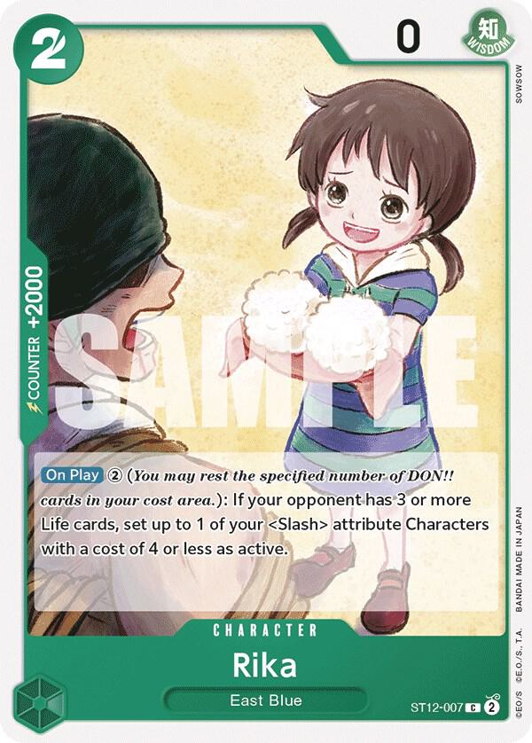 Rika (ST12-007) [Starter Deck 12: Zoro and Sanji] | Jack's On Queen