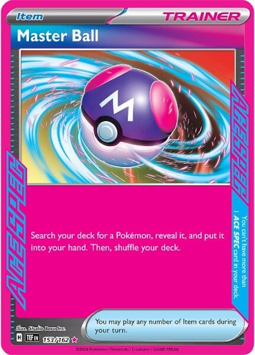 Master Ball (153/162) [Scarlet & Violet: Temporal Forces] | Jack's On Queen