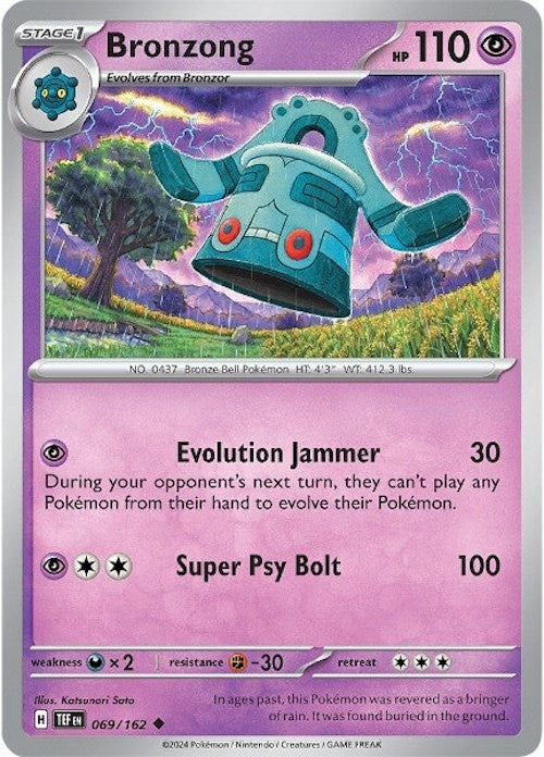 Bronzong (069/162) [Scarlet & Violet: Temporal Forces] | Jack's On Queen