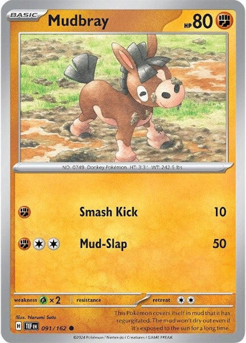 Mudbray (091/162) [Scarlet & Violet: Temporal Forces] | Jack's On Queen