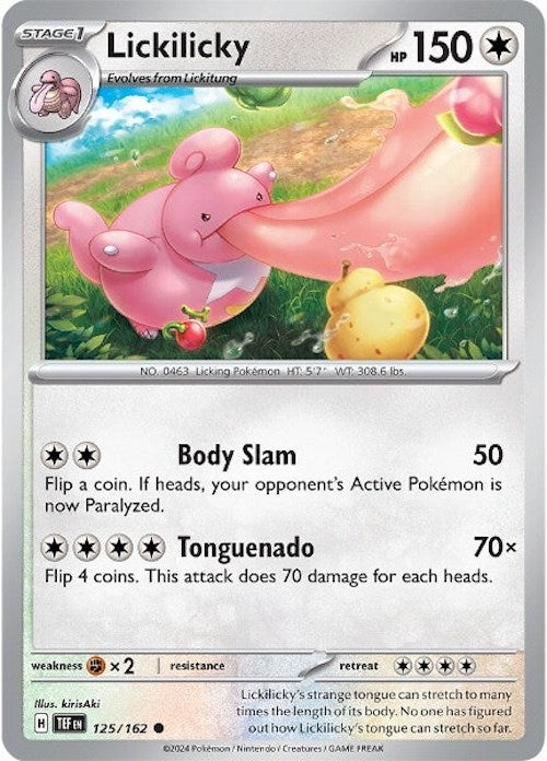 Lickilicky (125/162) [Scarlet & Violet: Temporal Forces] | Jack's On Queen