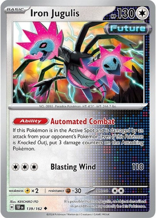 Iron Jugulis (139/162) [Scarlet & Violet: Temporal Forces] | Jack's On Queen