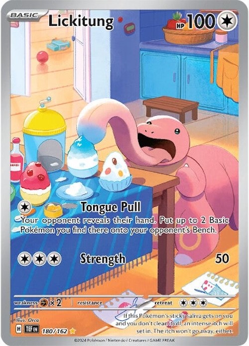 Lickitung (180/162) [Scarlet & Violet: Temporal Forces] | Jack's On Queen