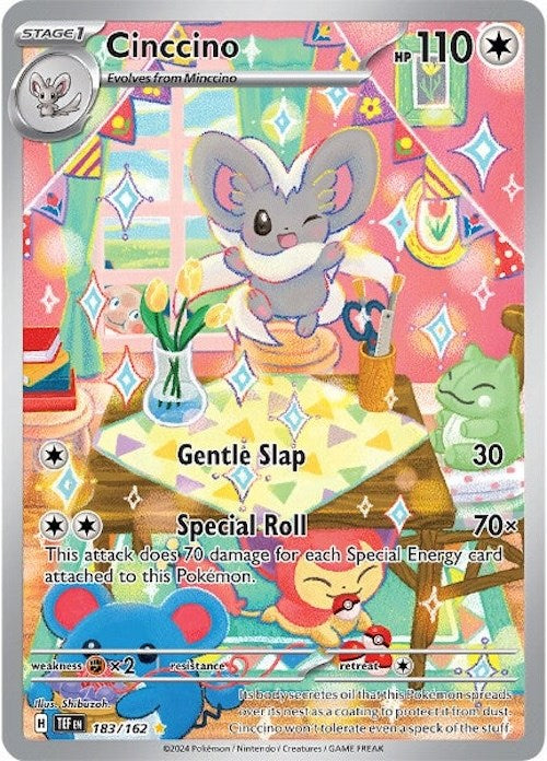 Cinccino (183/162) [Scarlet & Violet: Temporal Forces] | Jack's On Queen