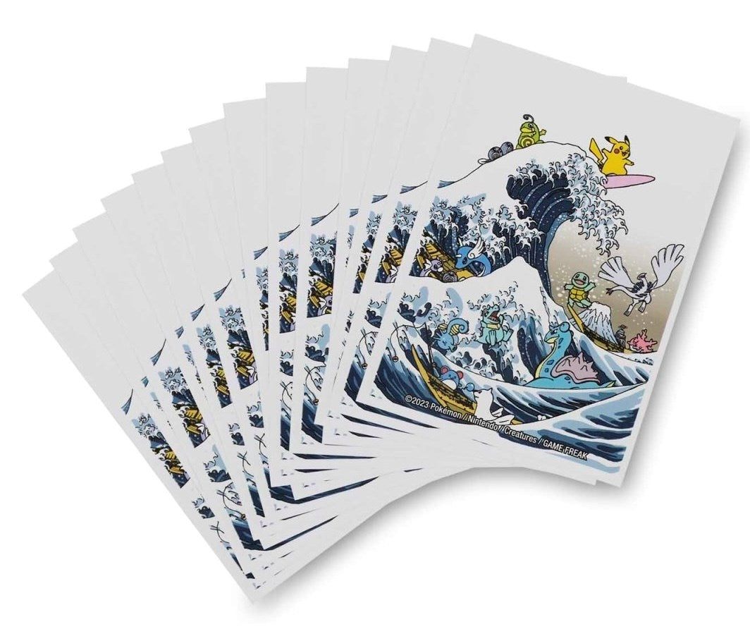 Card Sleeves - Great Wave Pikachu & Friends (65-Pack) | Jack's On Queen