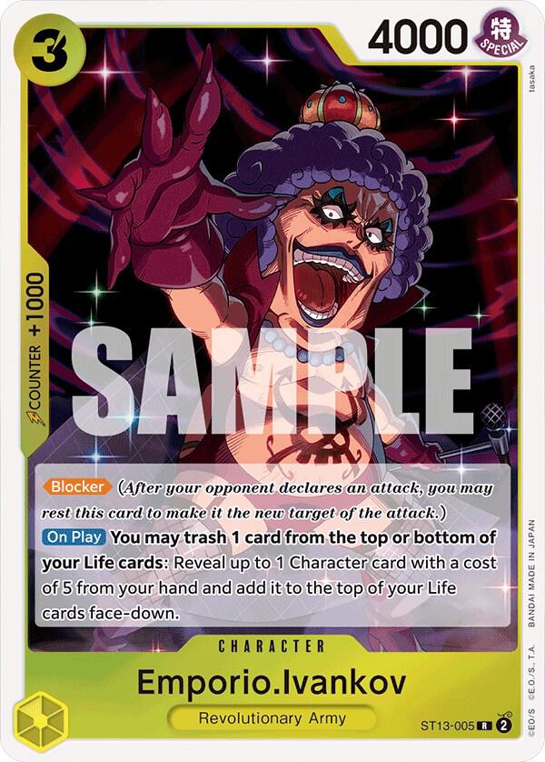 Emporio.Ivankov (ST13-005) [Ultra Deck: The Three Brothers] | Jack's On Queen