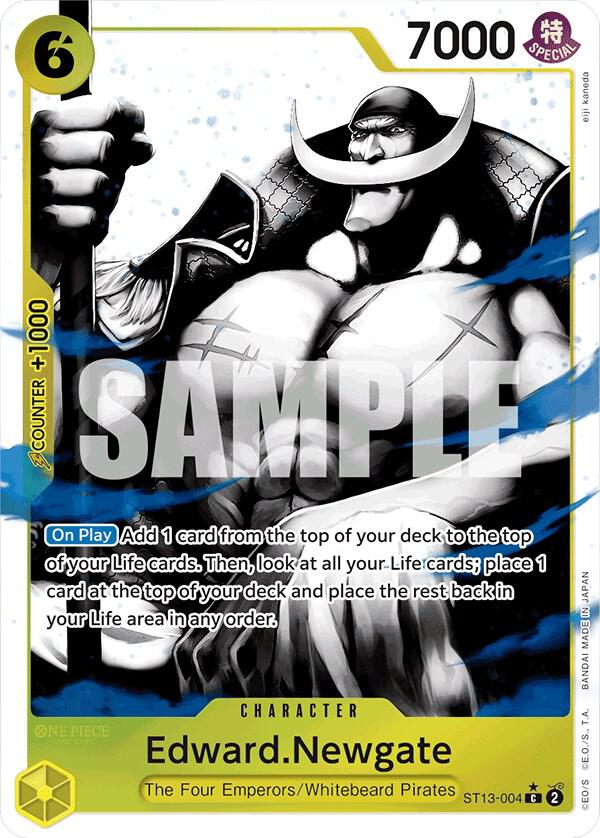 Edward.Newgate (Parallel) (ST13-004) [Ultra Deck: The Three Brothers] | Jack's On Queen