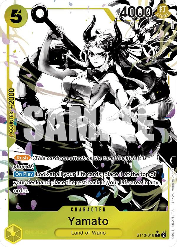 Yamato (Parallel) (ST13-016) [Ultra Deck: The Three Brothers] | Jack's On Queen